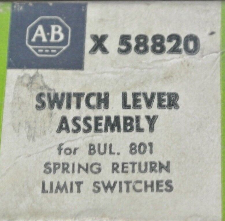 ALLEN-BRADLEY X 58820 - SWITCH LEVER ASSEMBLY for 801 LIMIT SWITCH - LOT of 10