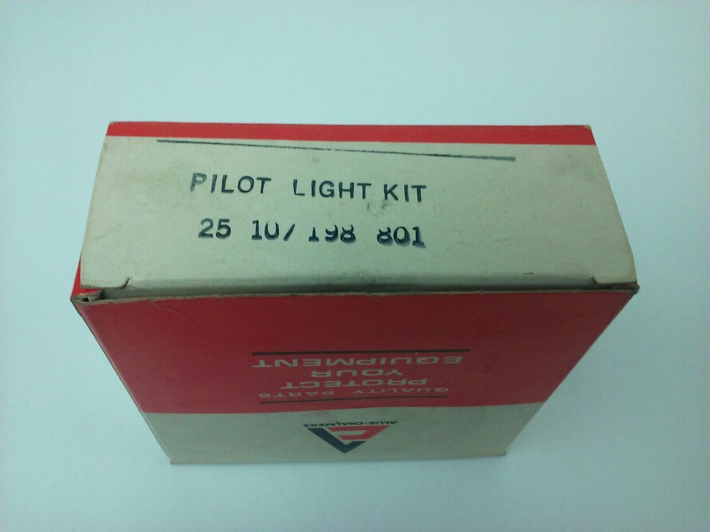 ALLIS CHALMERS 25107198801, PILOT LIGHT KIT,120/240/480/600VAC, NEW SURPLUS