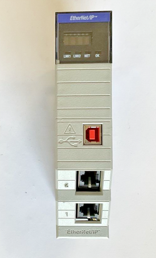 ALLEN BRADLEY 1756-EN2TR HI-CAP ENET/IP MODULE SER.C FW10.007 1A 5.1VDC