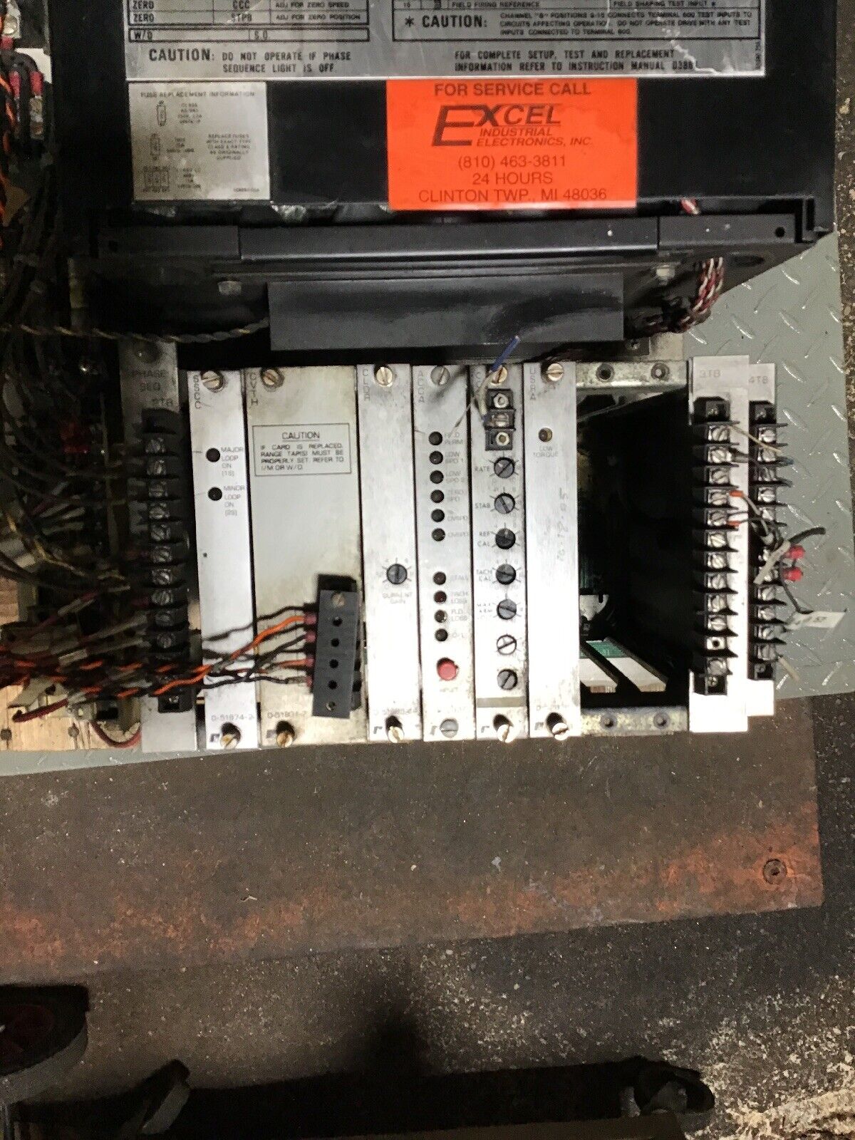 RELIANCE ELEC. 801426-22SB SPINDLE DRIVE MAXPAX PLUS 240V 335A 60HP 3PH 48/62HZ