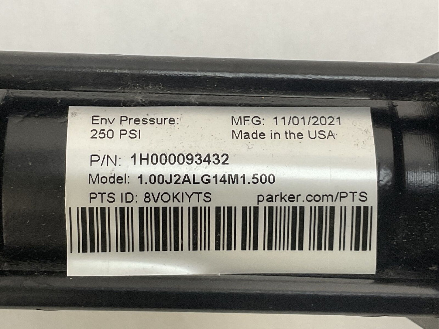 PARKER 1.00J2ALG14M1.500 CYLINDER 250PSI
