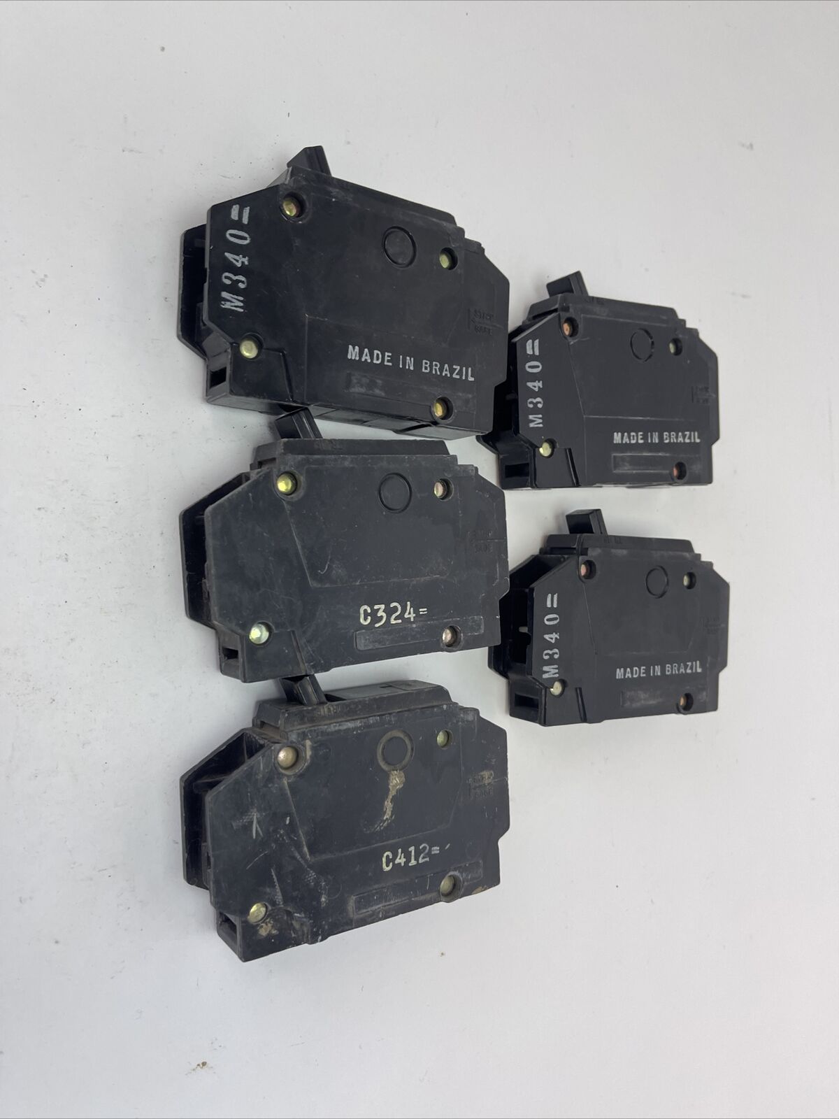 GE THQC1160 CIRCUIT BREAKER 1POLE 60AMP 120/240VAC (LOT OF 5)