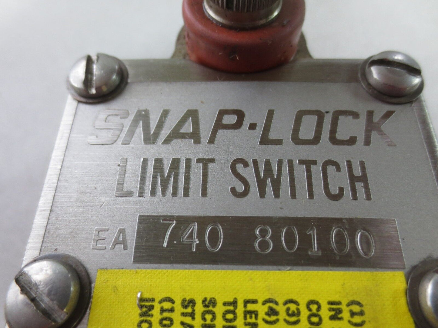 NAMCO EA740-80100 SNAP-LOCK LIMIT SWITCH