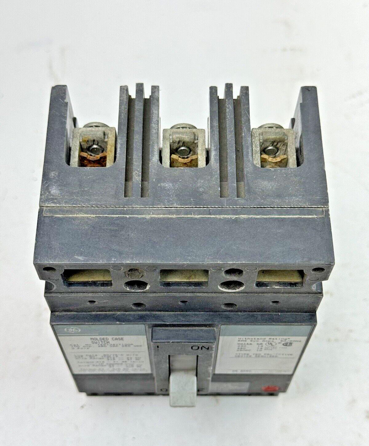 GE - TED134YT100A - MOLDED CASE SWITCH - 3 POLE, 100 A, 480 VAC