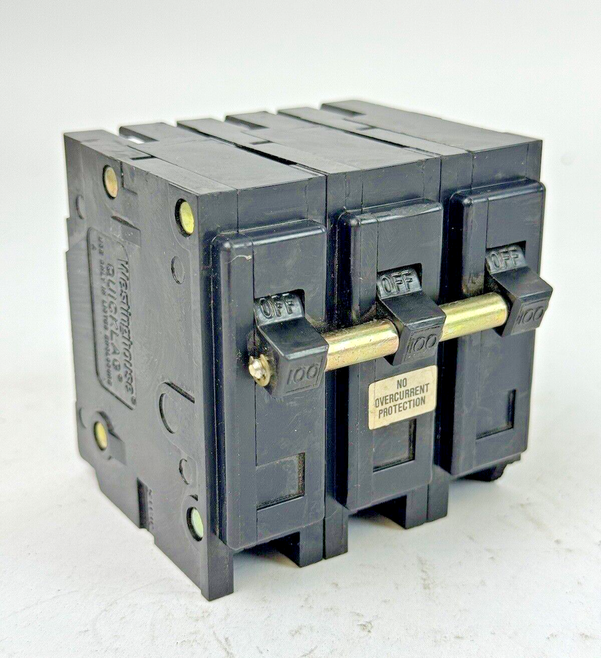 WESTINGHOUSE - HQP3100N - MOLDED CASE CIRCUIT BREAKER - 3 POLE/240VAC/100A