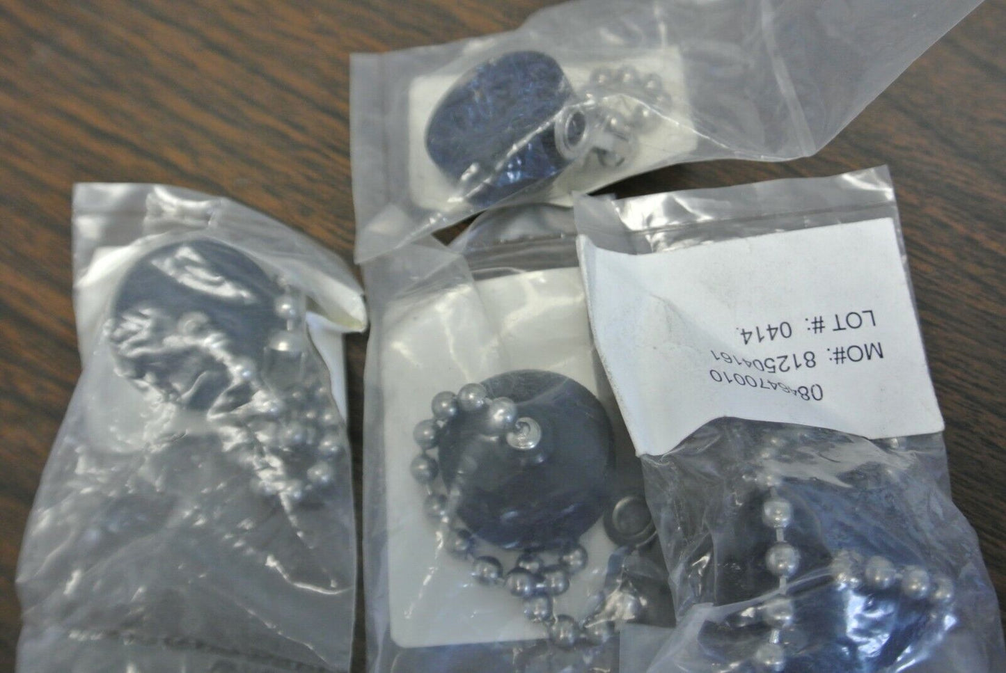 MOLEX 0846470010 (2) & 0846470011 (2) CONNECTOR DUST COVERS / NEW SURPLUS