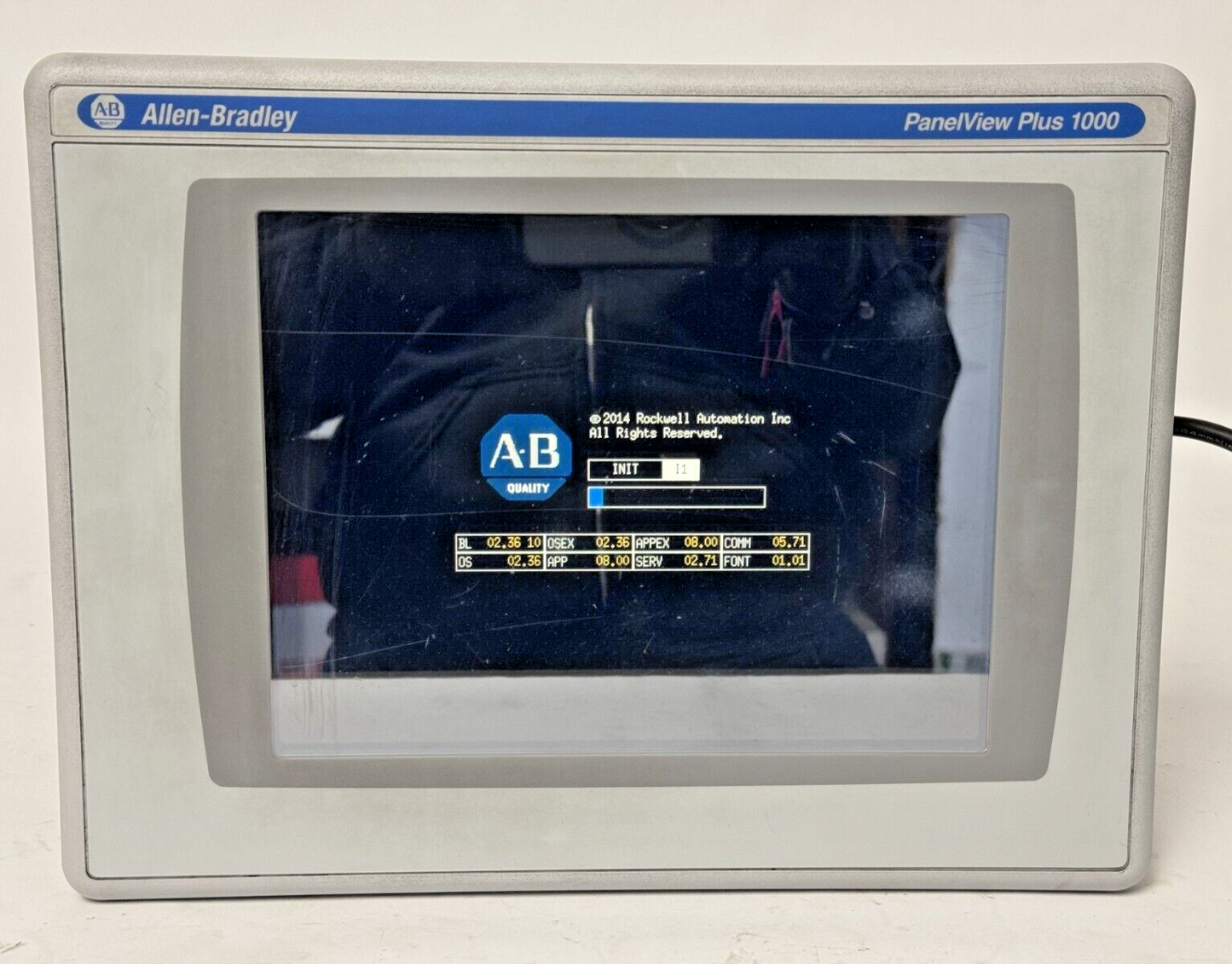 ALLEN-BRADLEY - 2711PC-T10C4D8 SER. A - PANELVIEW PLUS 1000 ASSEMBLED TERMINAL