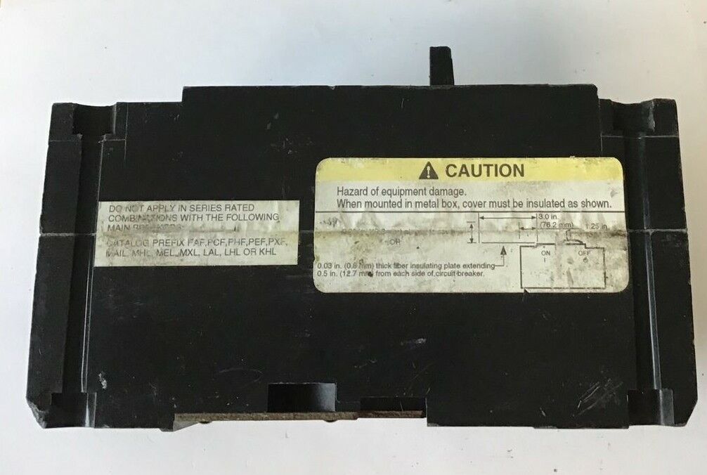 SQUARE D FHL36040 CIRCUIT BREAKER 40A 600VAC 250VDC