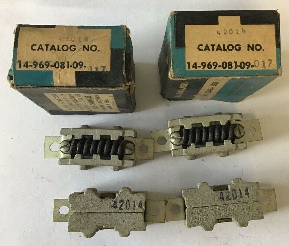 ALLIS-CHALMERS 14-969-081-09-017 THERMAL OVERLOAD HEATER COILS****LOTOF4****
