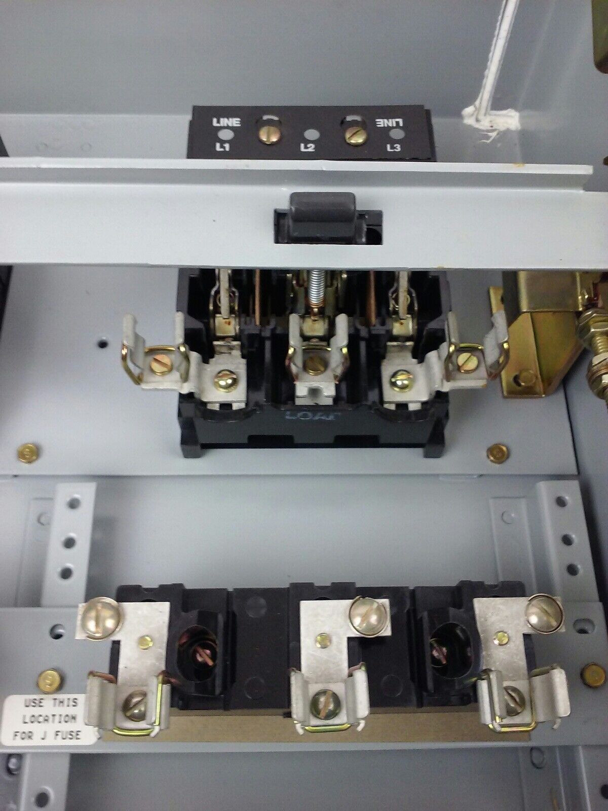 GE TH6661, MOD 10, Safety Switch, 30A, 600VAC/250DC, MAX H.P. 20, TYPE1-3R-5-12