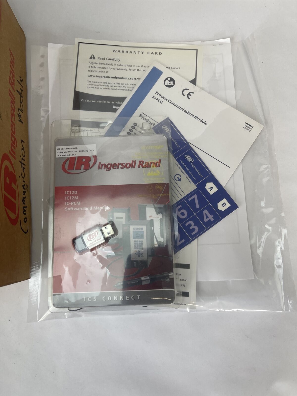 INGERDOLL RAND IC-PCM-2-US INSIGHT PROCESS COMMUNICATION MODULE