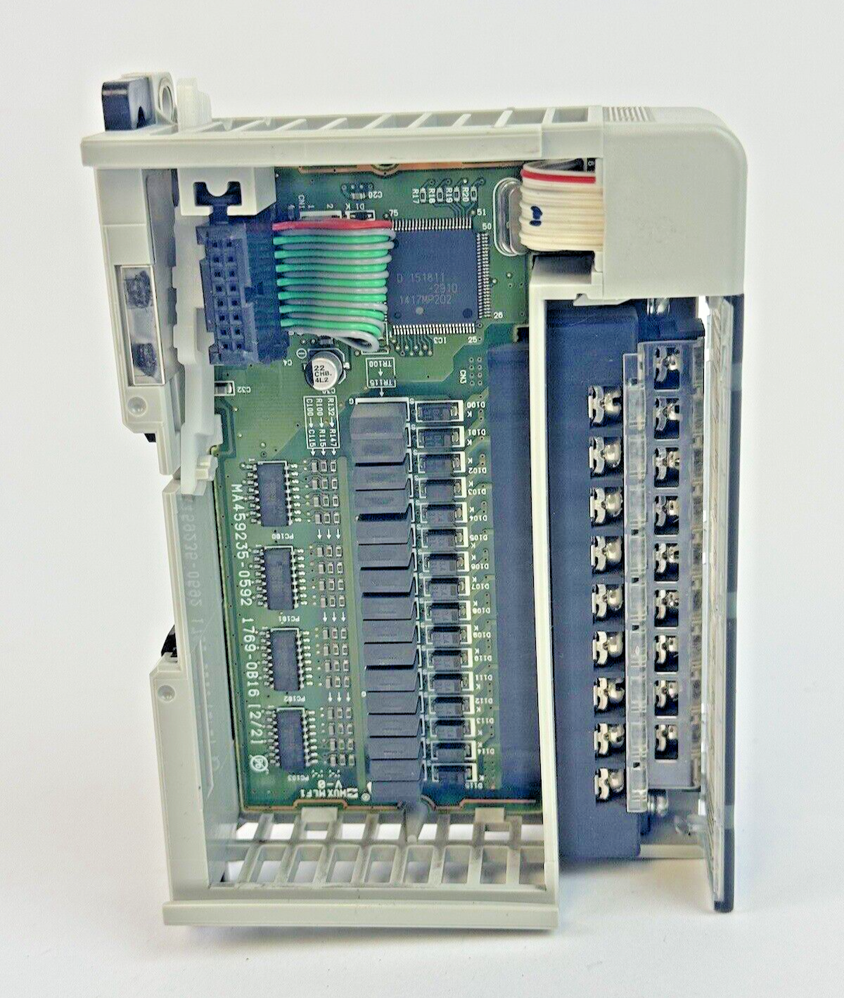 ALLEN-BRADLEY - 1769-OB16 SER. B, F/W REV 3.1, DIR/VER 10000550528/00 - 16 PT.