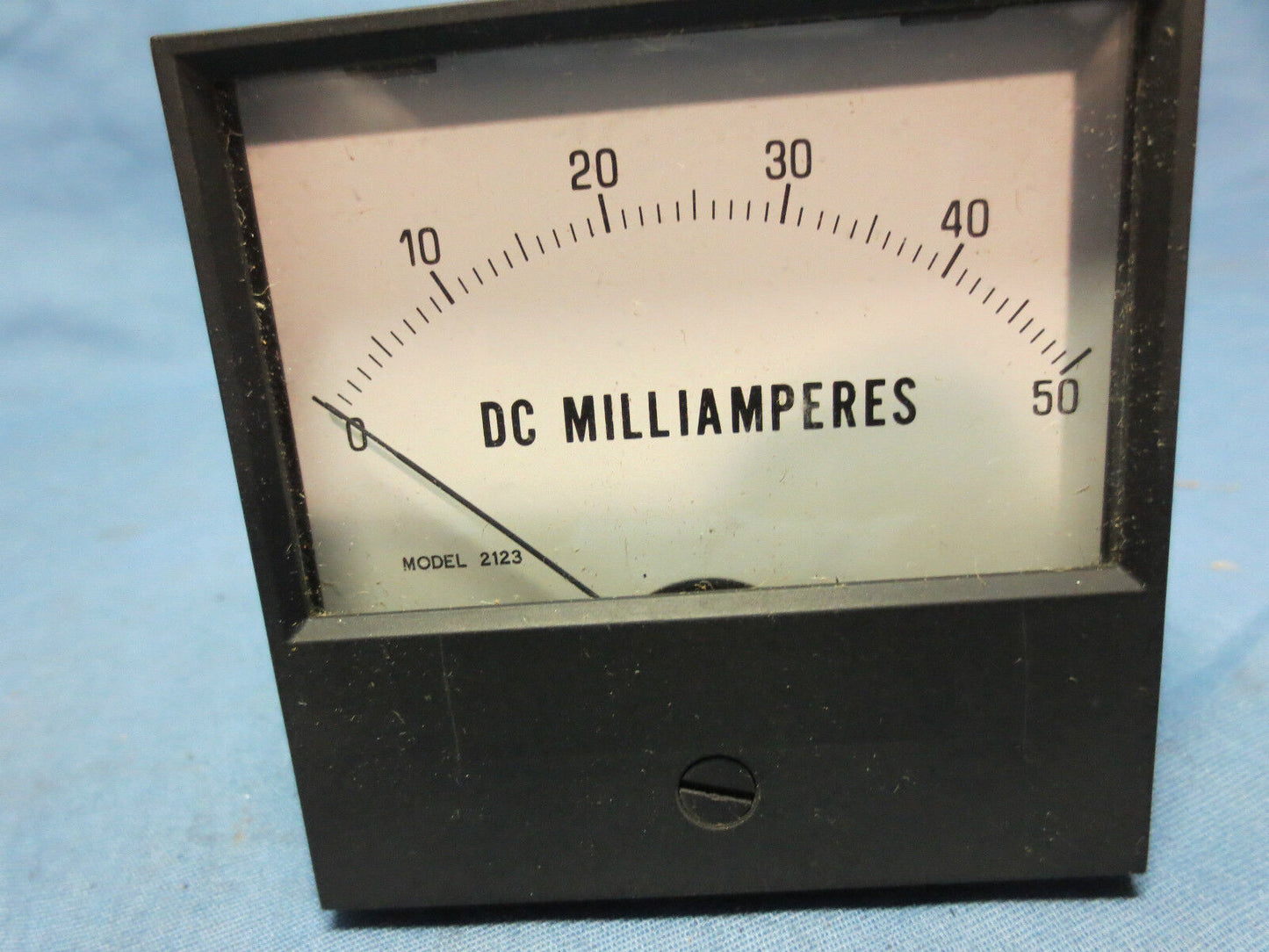 SIMPSON 17517 ANALOG PANEL METER 2123A----0-50 DCMA 3.5 UL CENTURY SERIES - NEW