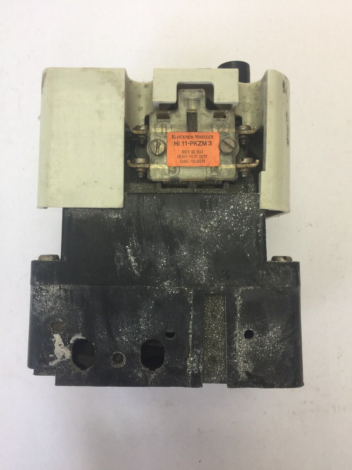 KLOCKNER MOELLER PKZM 3-6,3-U-NA 600VAC 40HP MANUAL MOTOR STARTER 3.5-6.0A