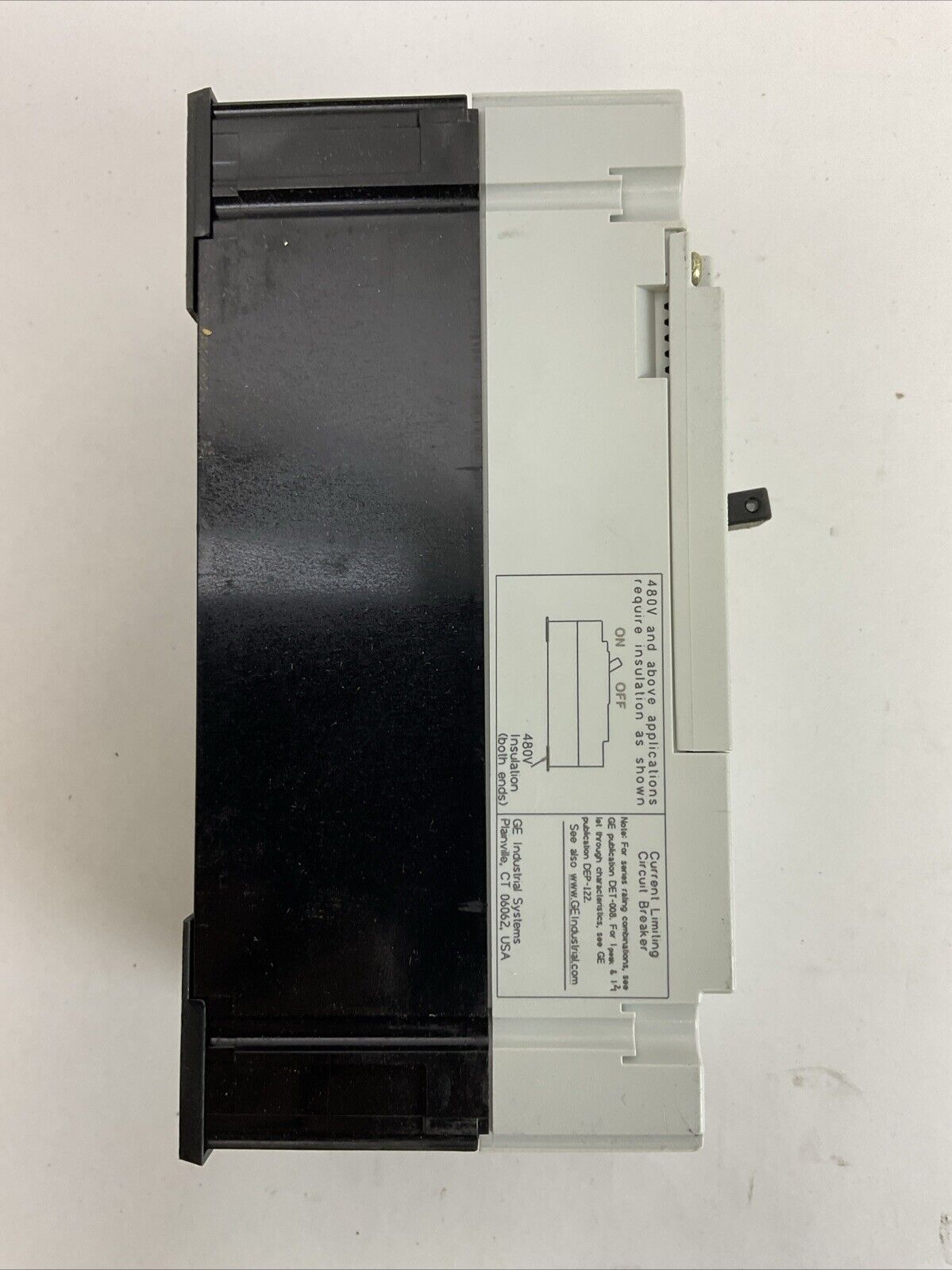 GE FCS36TE020R1 RECORD PLUS CIRCUIT BREAKER - 20A, 600Y/347VAC/500VDC, 3-POLE