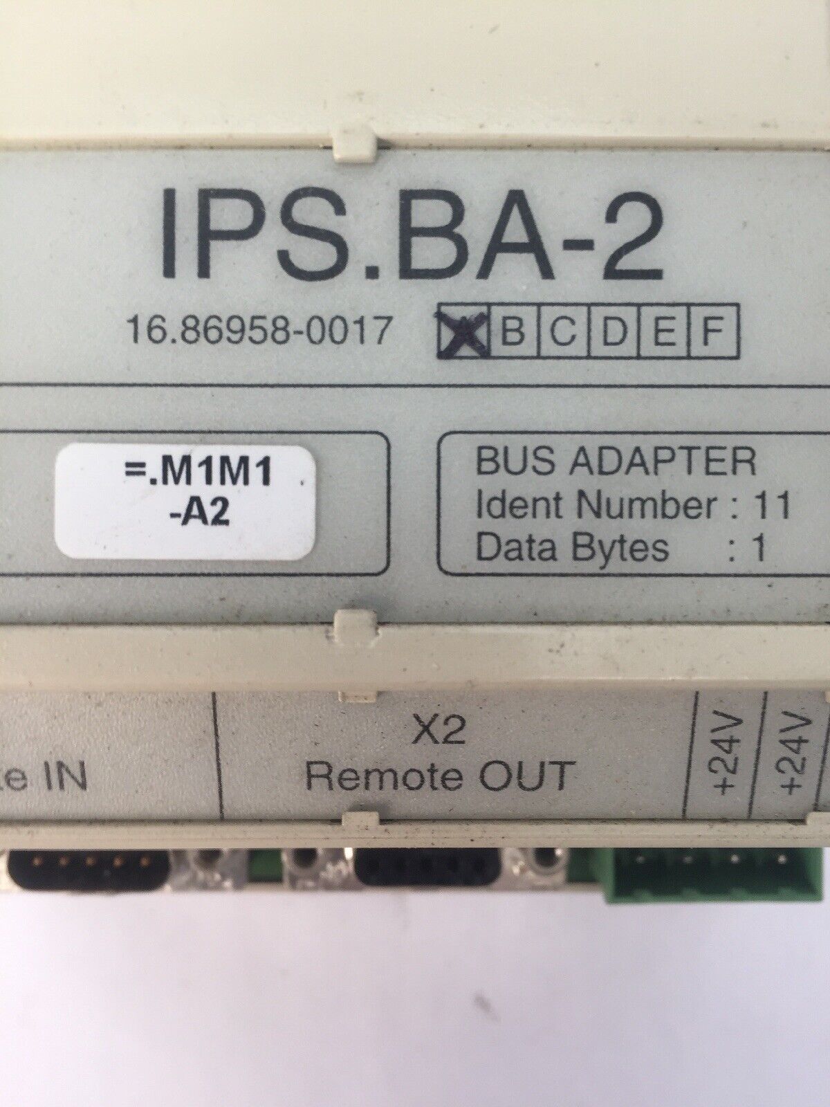 MAN ROLAND IPS.BA-2 MOTOR CONTROL,BUS ADAPTER / COMM. MODULE