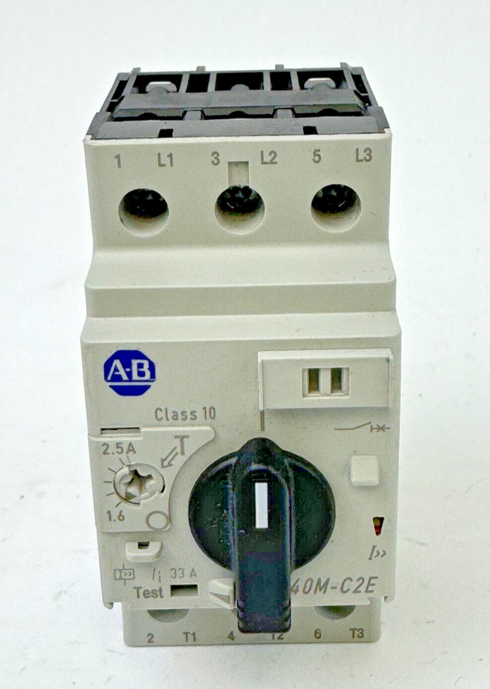 ALLEN-BRADLEY - 140M-C2E-B25 SER. D - MANUAL MOTOR PROTECTOR - 1.6 A - 2.5 A