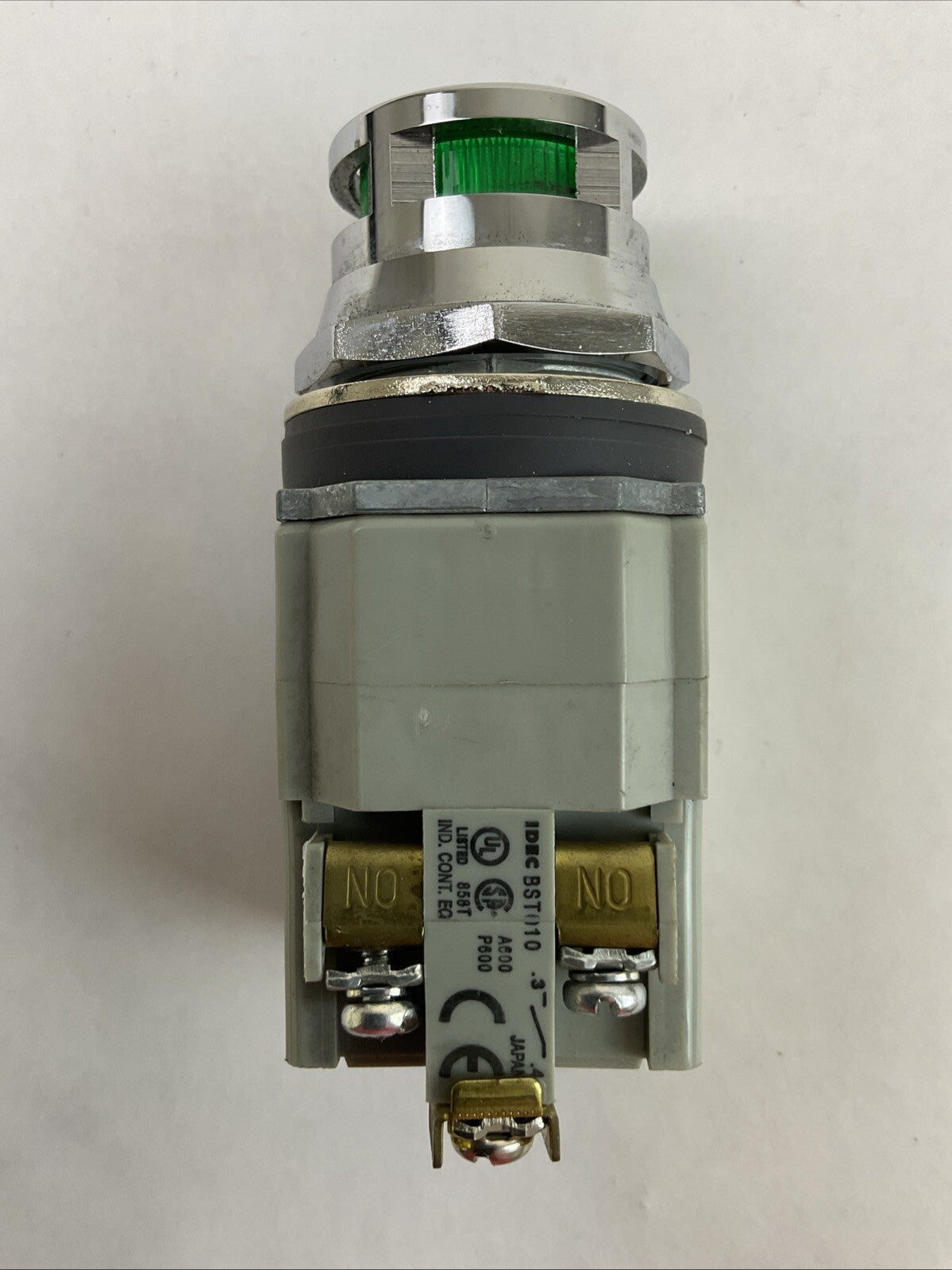 IDEC ALFD29920DN-G-24V PUSH BUTTON ILLUMINATED GREEN