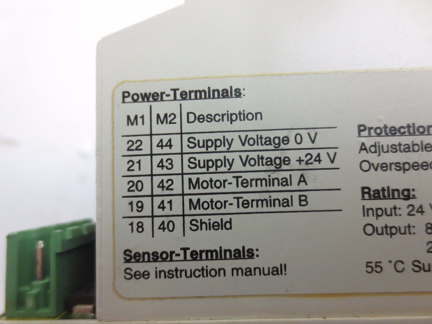 MAN ROLAND IPS.MCU-5 MOTOR CONTROL - 16.86959-0026 - Rev. A