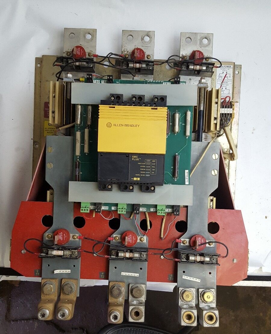 Allen Bradley 150-A500NBD 400 HP 480V SMC Dialog Plus Soft Starter 300HP Control