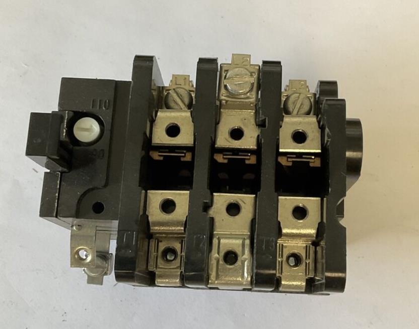 GENERAL ELECTRIC CR324C210A1 600VAC 2 LEG BLOCK OVERLOAD RELAY 27A