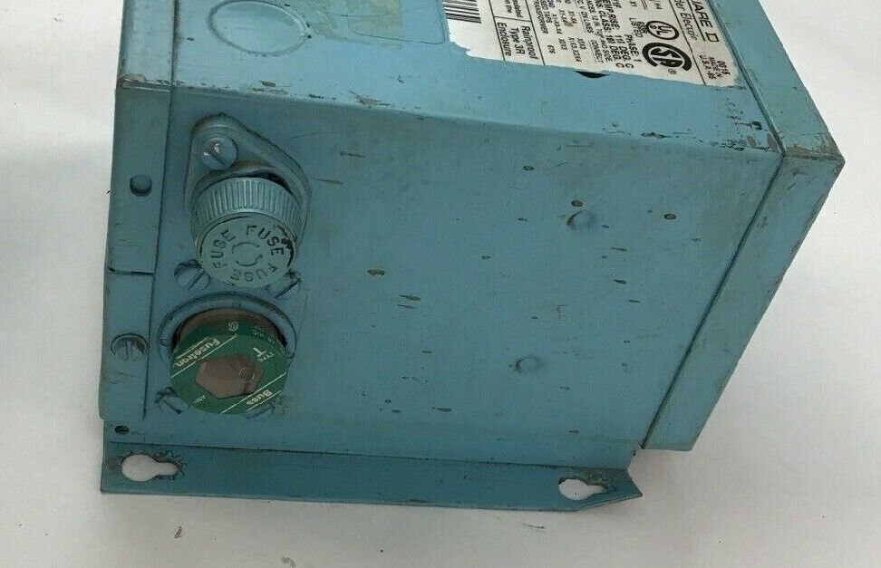 SQUARE D 750SV1F TRANSFORMER .750KVA 1PH 60HZ PRIM.240/480V SEC.120/240V