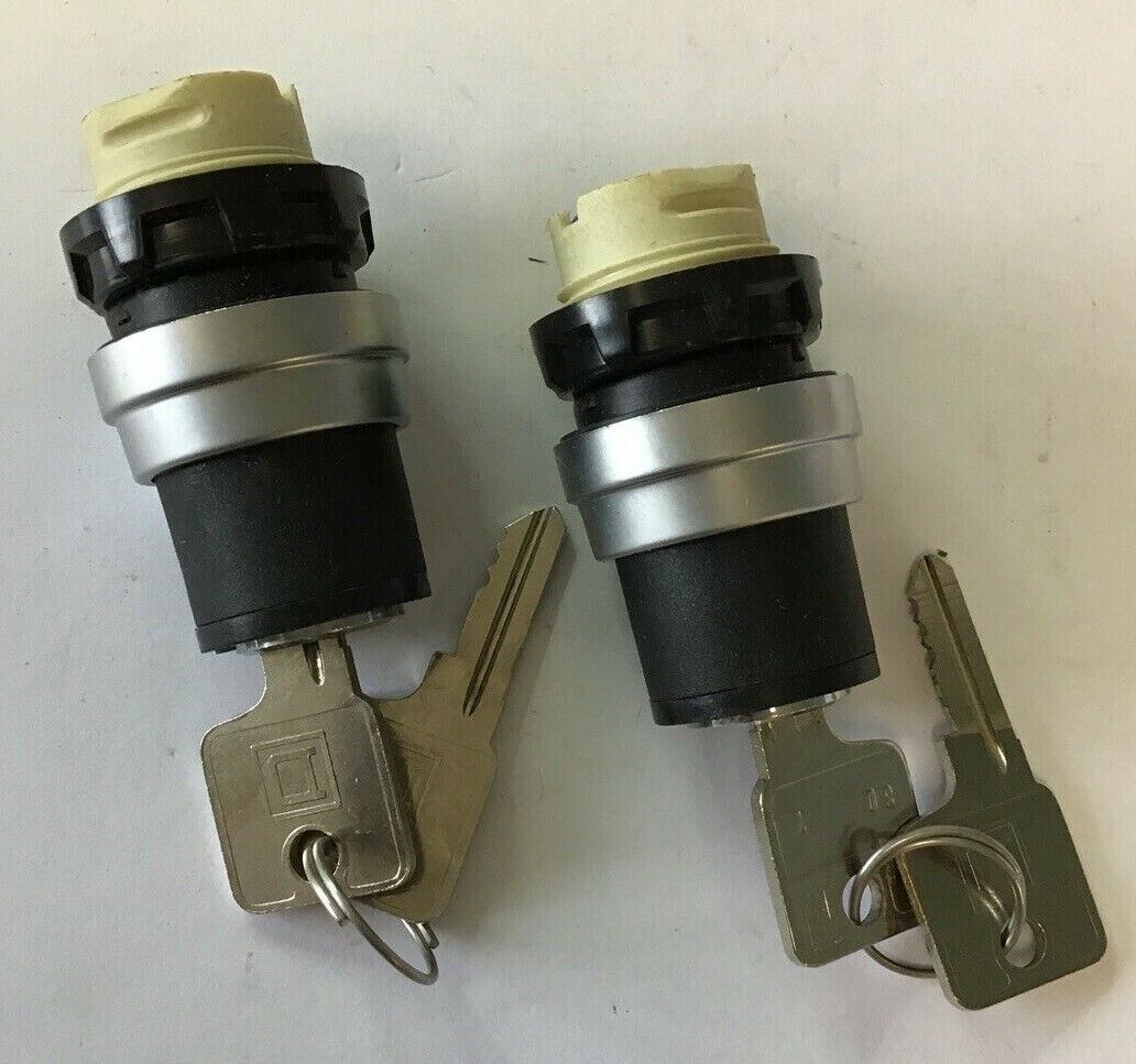 SQUARE D 9001 D4L80 ROTARY KEYED SWITCH ***LOTOF2***