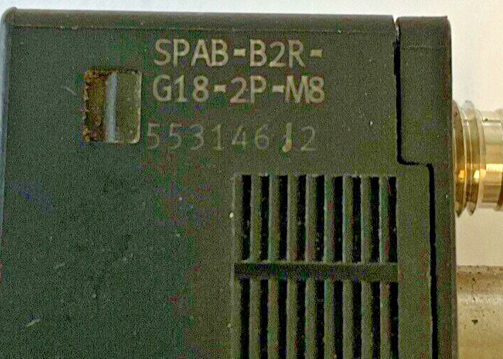FESTO SPAB-B2R-G18-2P-M8 PRESSURE SENSOR