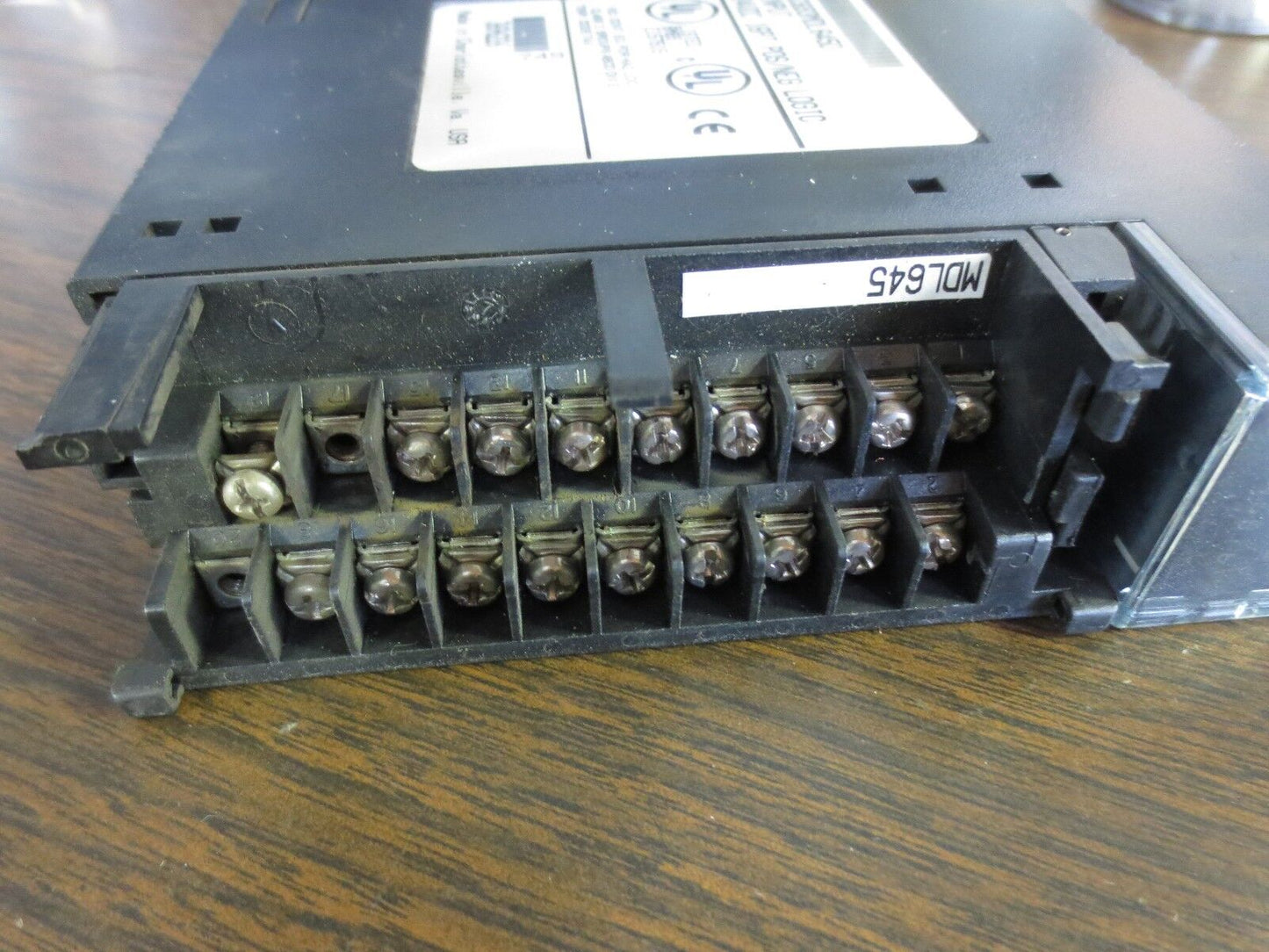GE FANUC IC693MDL645D INPUT MODULE - 24VDC 16PT POS/NEG LOGIC - NO COVER