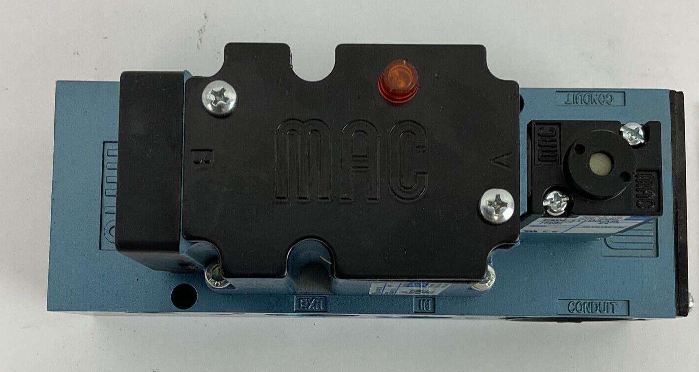 MAC 6313D-611-PM-111DA SOLENOID VALVE 110/120V 50/60HZ 25-150PSI