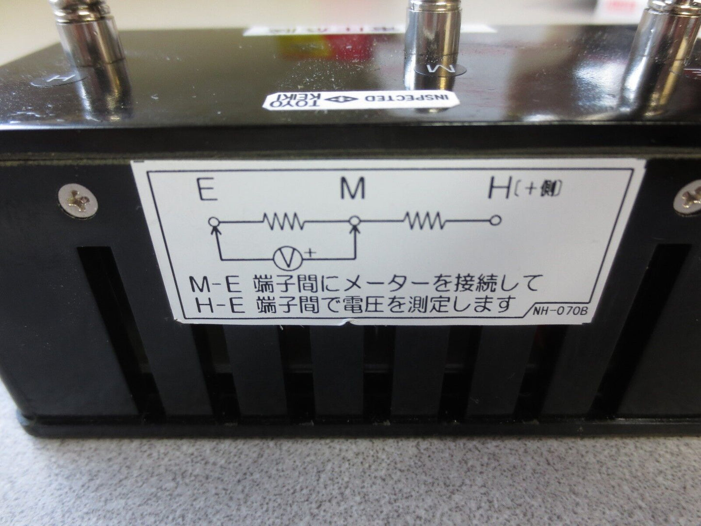 TOYO KEIKI CO LTDZDJ131 SERIES RESISTOR - TYPE M-3 - 1000V