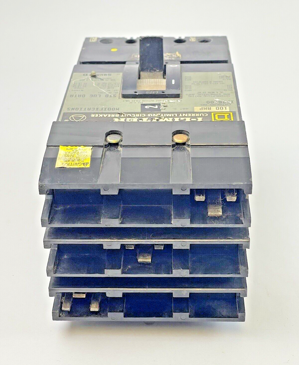 SQUARE D - IF36100 -I LIMITER BOLT-ON CIRCUIT BREAKER - 100 AMP, 3 POLE, 600 VAC