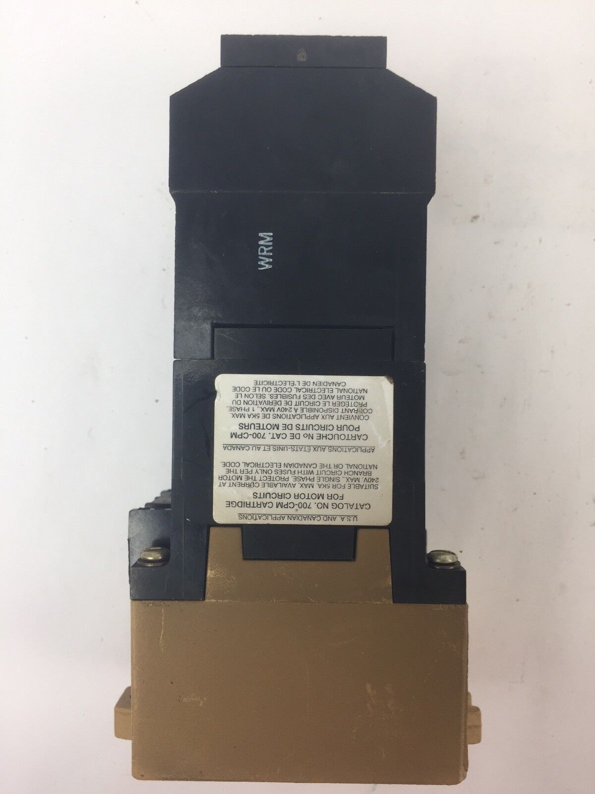 ALLEN BRADLEY 700-PKT400A1 AC RELAY WITH PNEUMATIC TIME DELAY UNIT COIL 115-120V