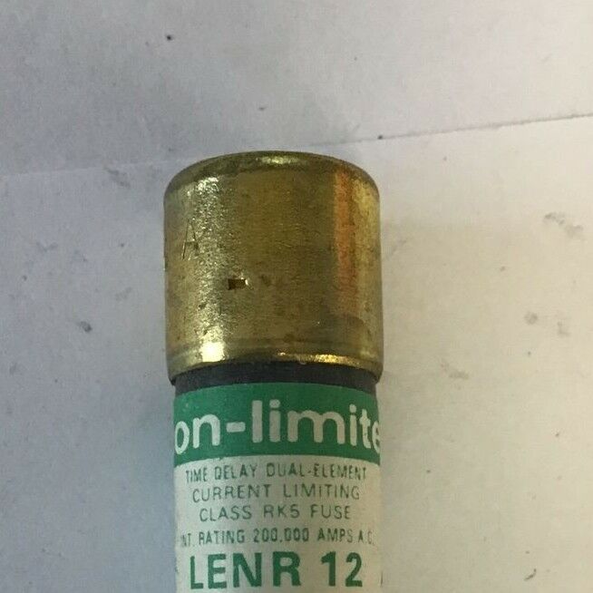 ECONOMY LENR 12 FUSE CLASS RK5 ECON-LIMITER 250VAC 12A ***LOTOF10***