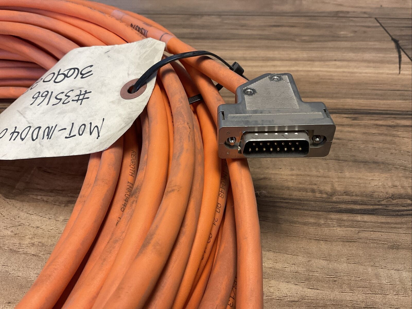 REXROTH R911277697 SERVO CONTROL CABLE 35.0M