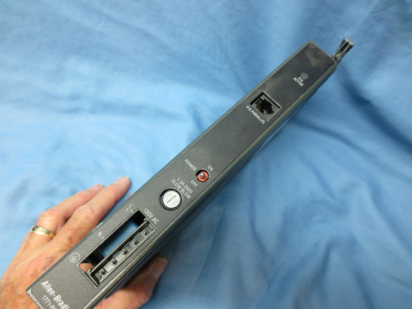 ALLEN-BRADLEY 120V AC POWER SUPPLY MODULE 1771-P4S, Ser. B