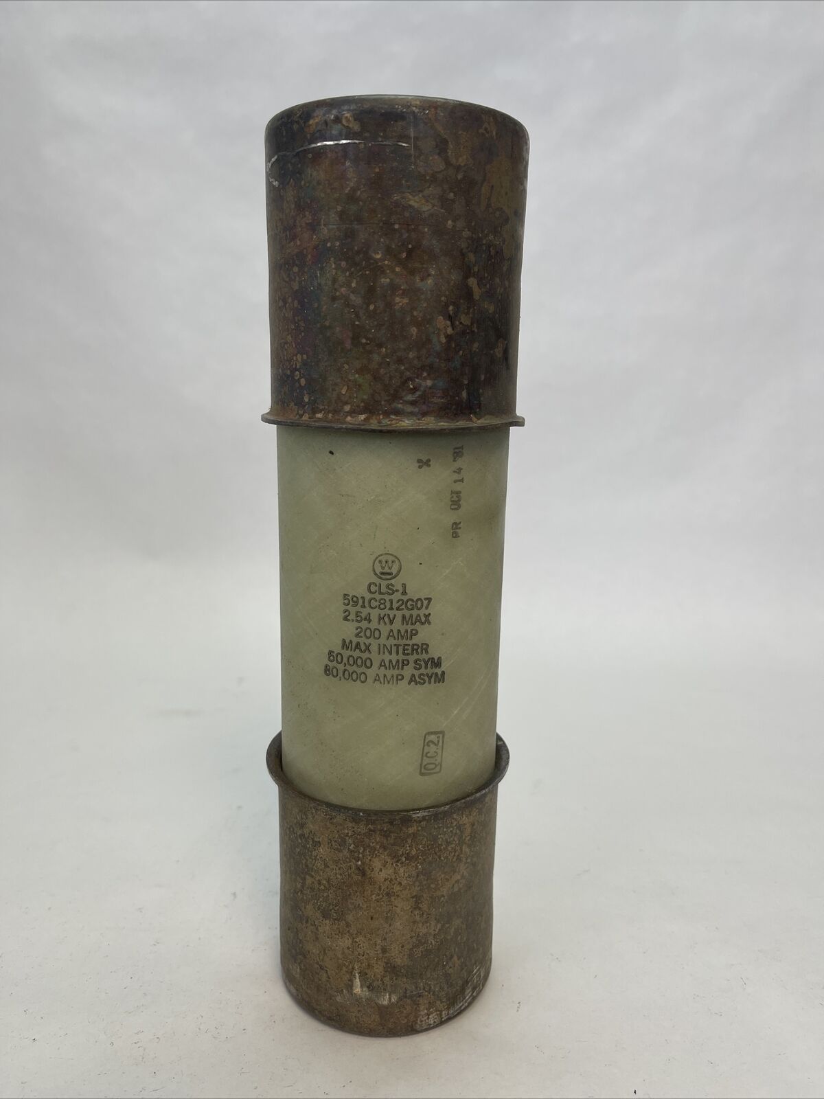 WESTINGHOUSE 591C812G07 CLS-1 FUSE 2.54KV 200AMP