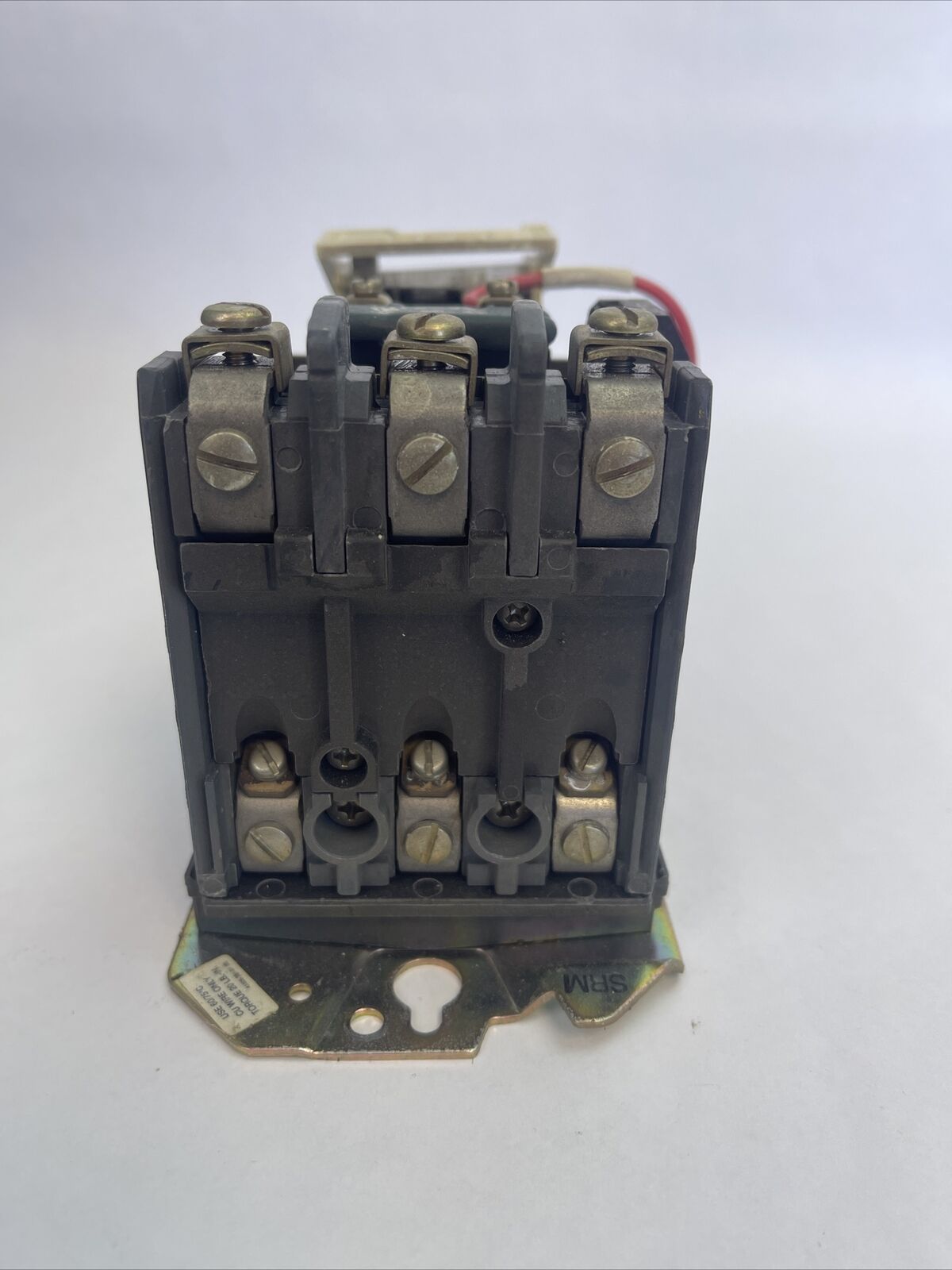 ALLEN BRADLEY 509-BOD-A2D SER B SIZE 1 STARTER 27A 600VAC 10HP 592-A2DA 1-2.9A