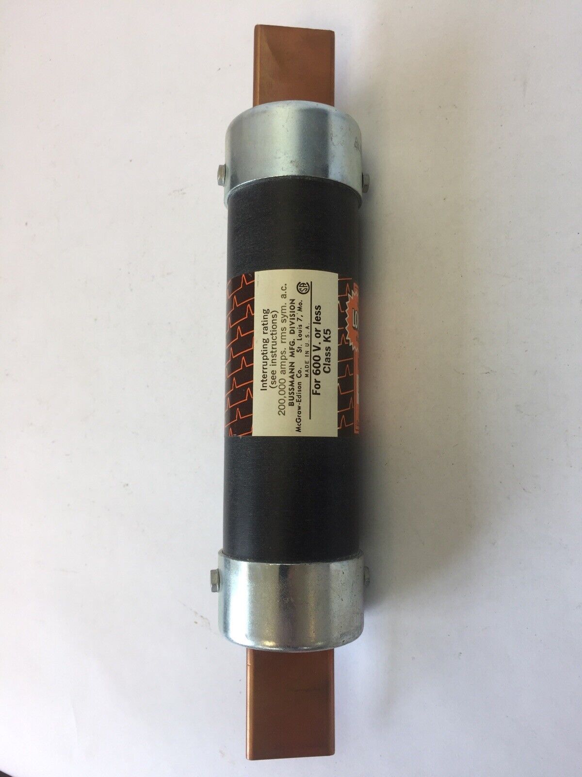 Bussmann Low Peak LPS 125 125 amp 600VAC fuse
