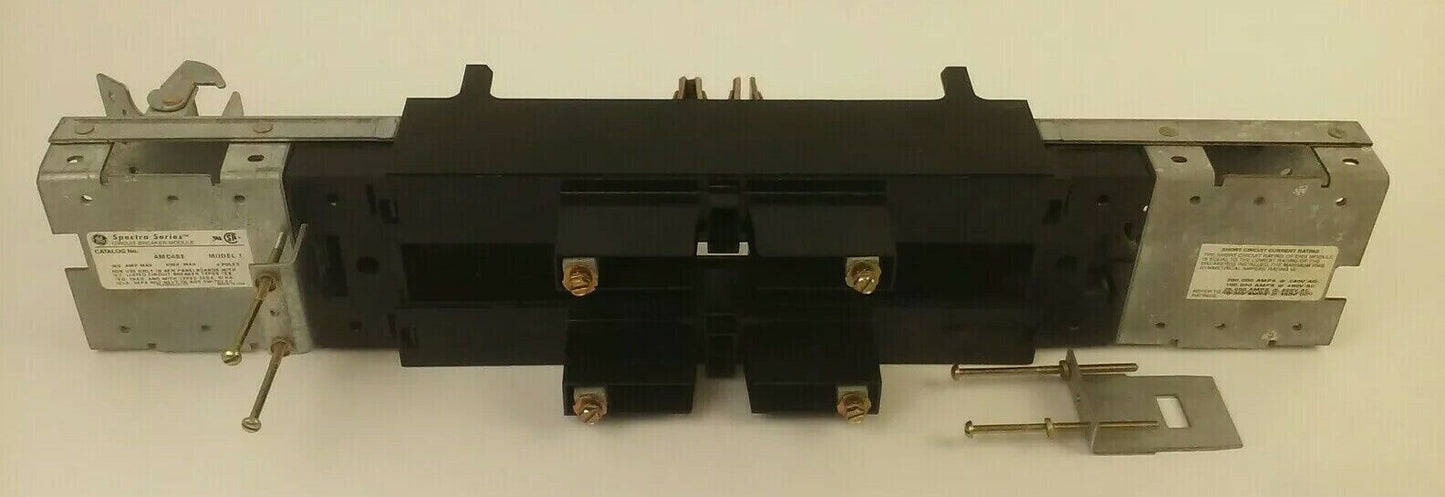 GENERAL ELECTRIC AMC4SE MOD. 1 SPECTRA SER. CIRCUIT BREAKER MODULE 300A 600V 4P