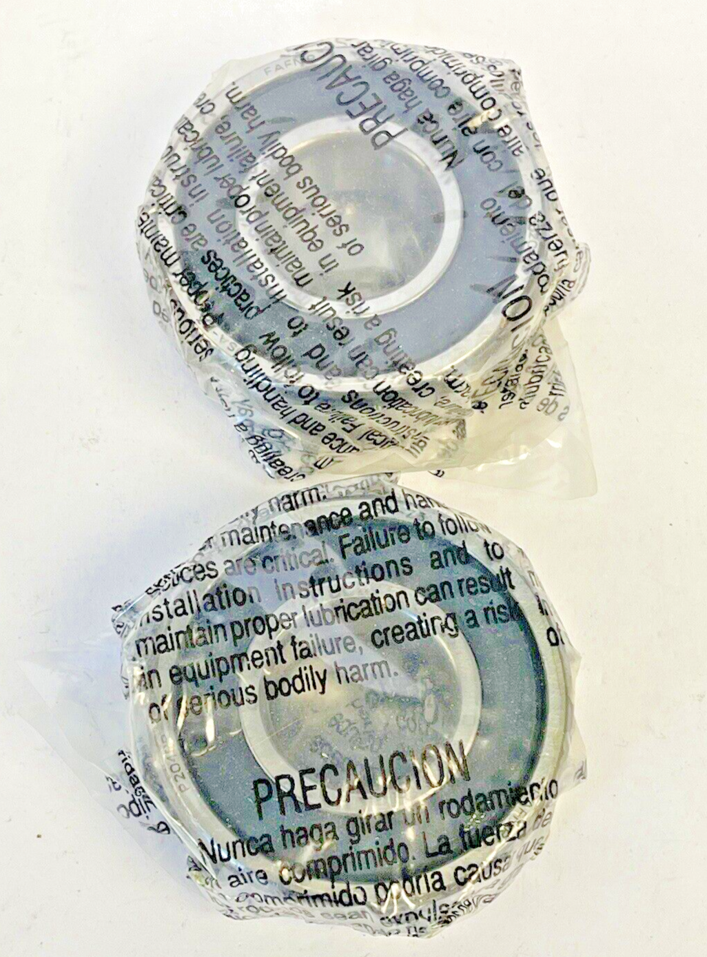 TIMKEN *LOT OF 2* - 204PP - DOUBLE SEALED RADIAL BALL BEARING - 6204 - 20X47X14