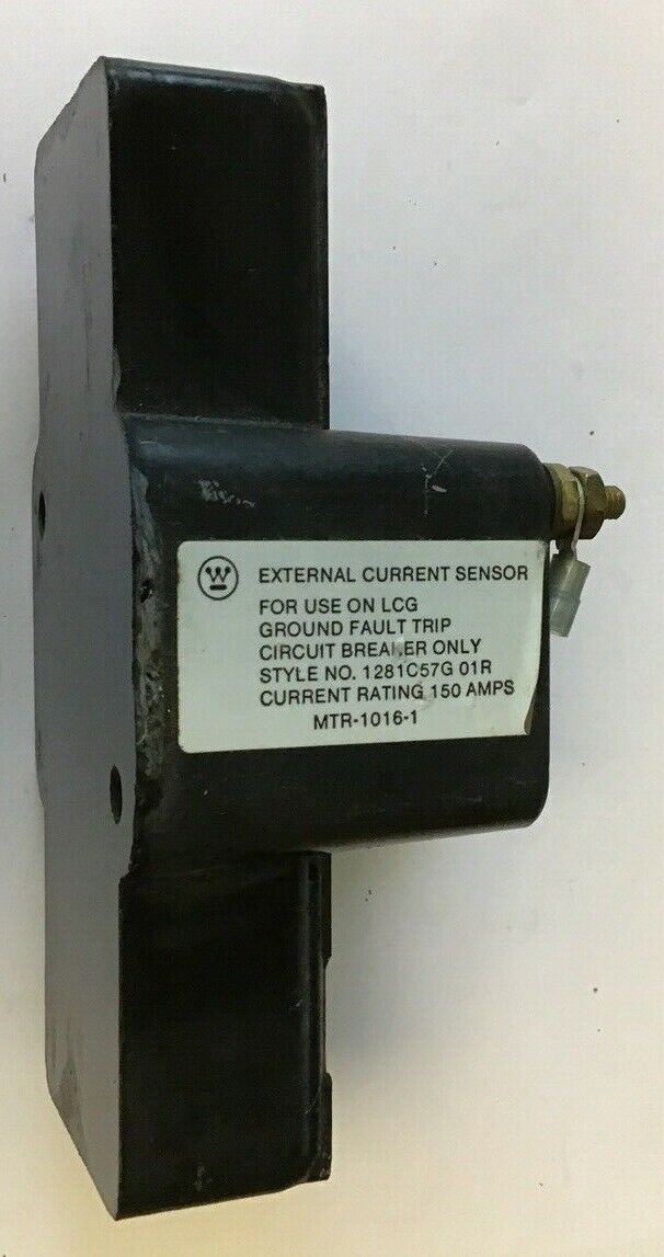 WESTINGHOUSE 1281C57G01 R EXTERNAL CURRENT SENSOR 150A