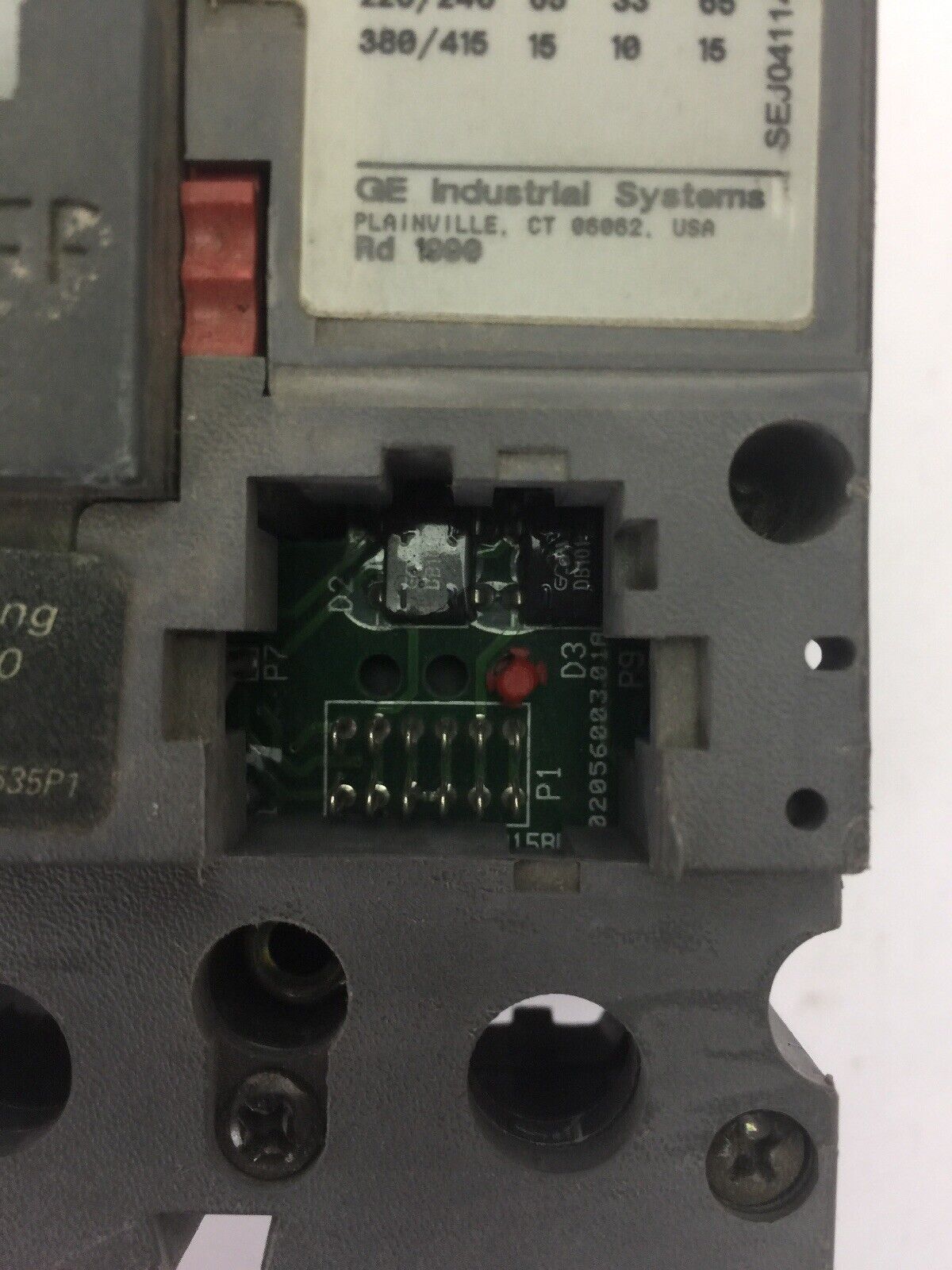 GE SEHA24AT0030 HI-BREAK CIRCUIT BREAKER 480VAC 30A 2P SPECTRA RMS NO TRIP UNIT