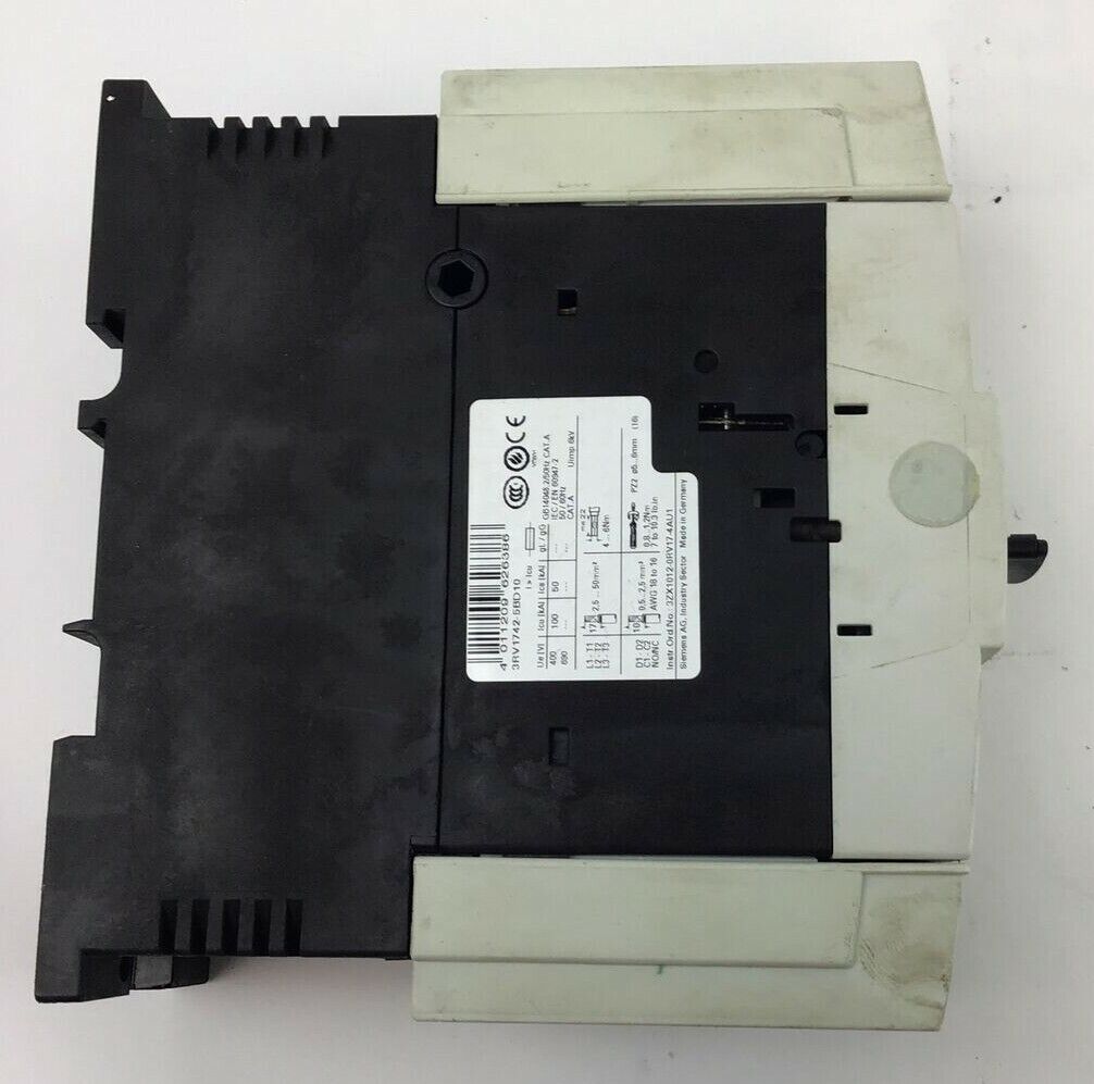 SIEMENS 3RV1742-5BD10 CIRCUIT BREAKER 480VAC 15A