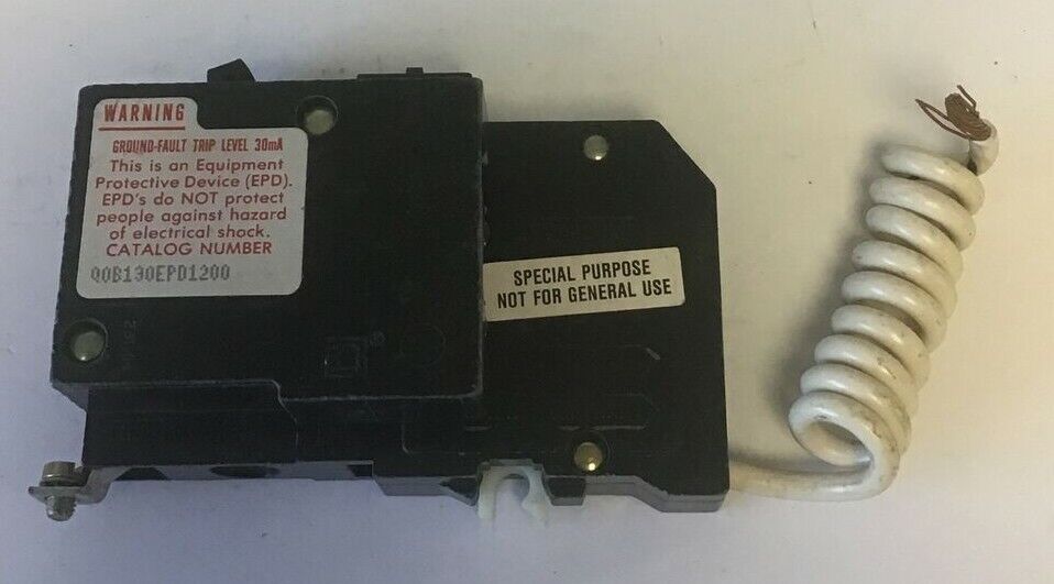 SQUARE D QOB130EPD1200 CIRCUIT BREAKER 30AMP 120VAC