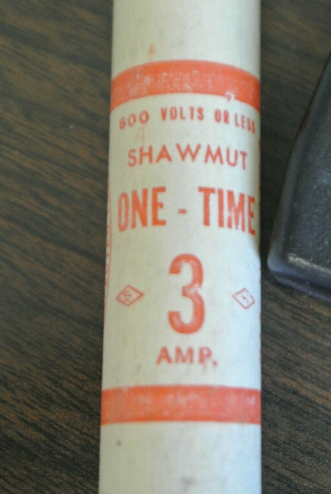 LOT of 17 / SHAWMUT OTS3 ONE-TIME FUSE / 3A / 600V / OTS-3