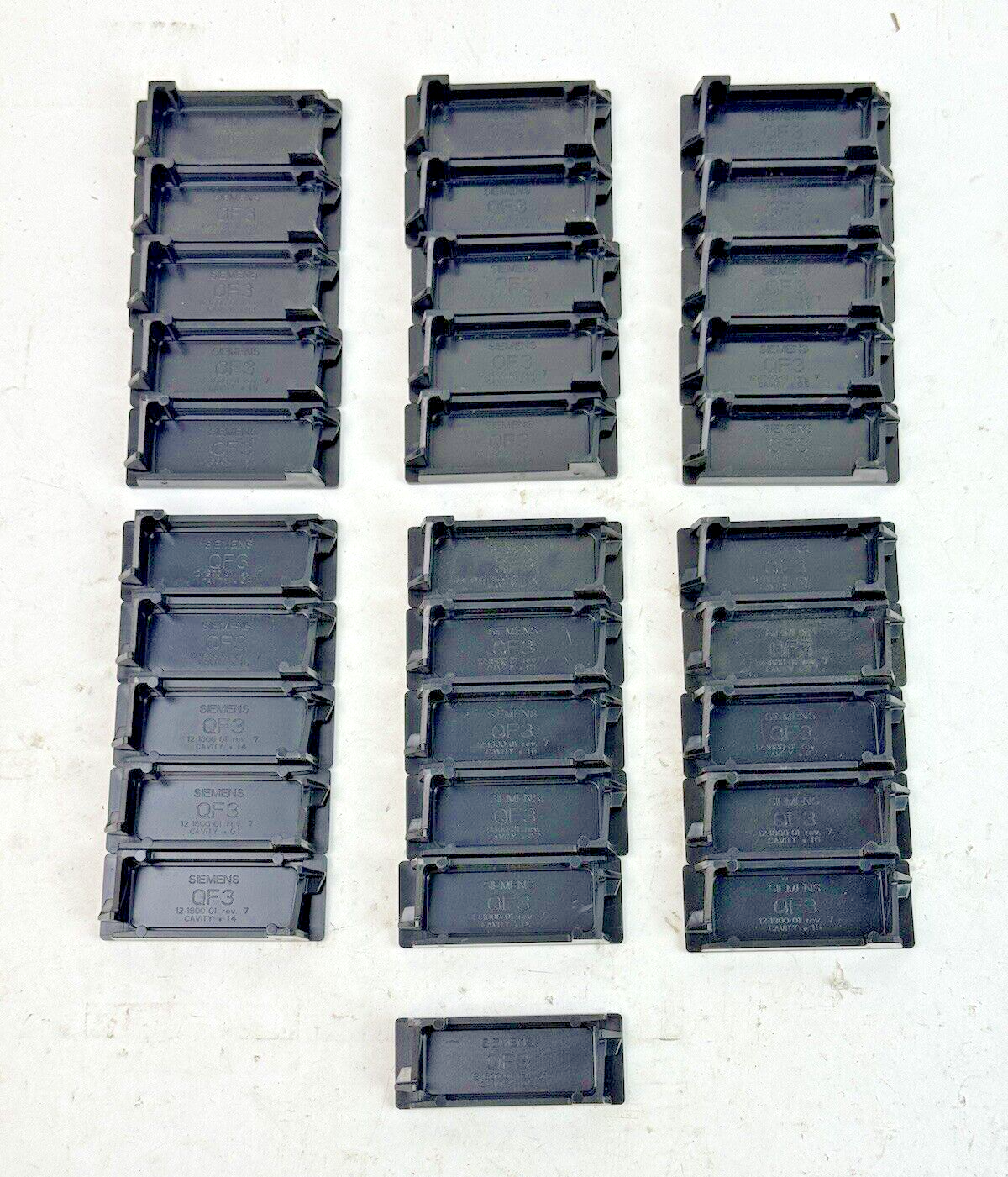 SIEMENS *LOT OF 31* - QF3 - 1" FRONT PLATE FILLER - 31 PIECES