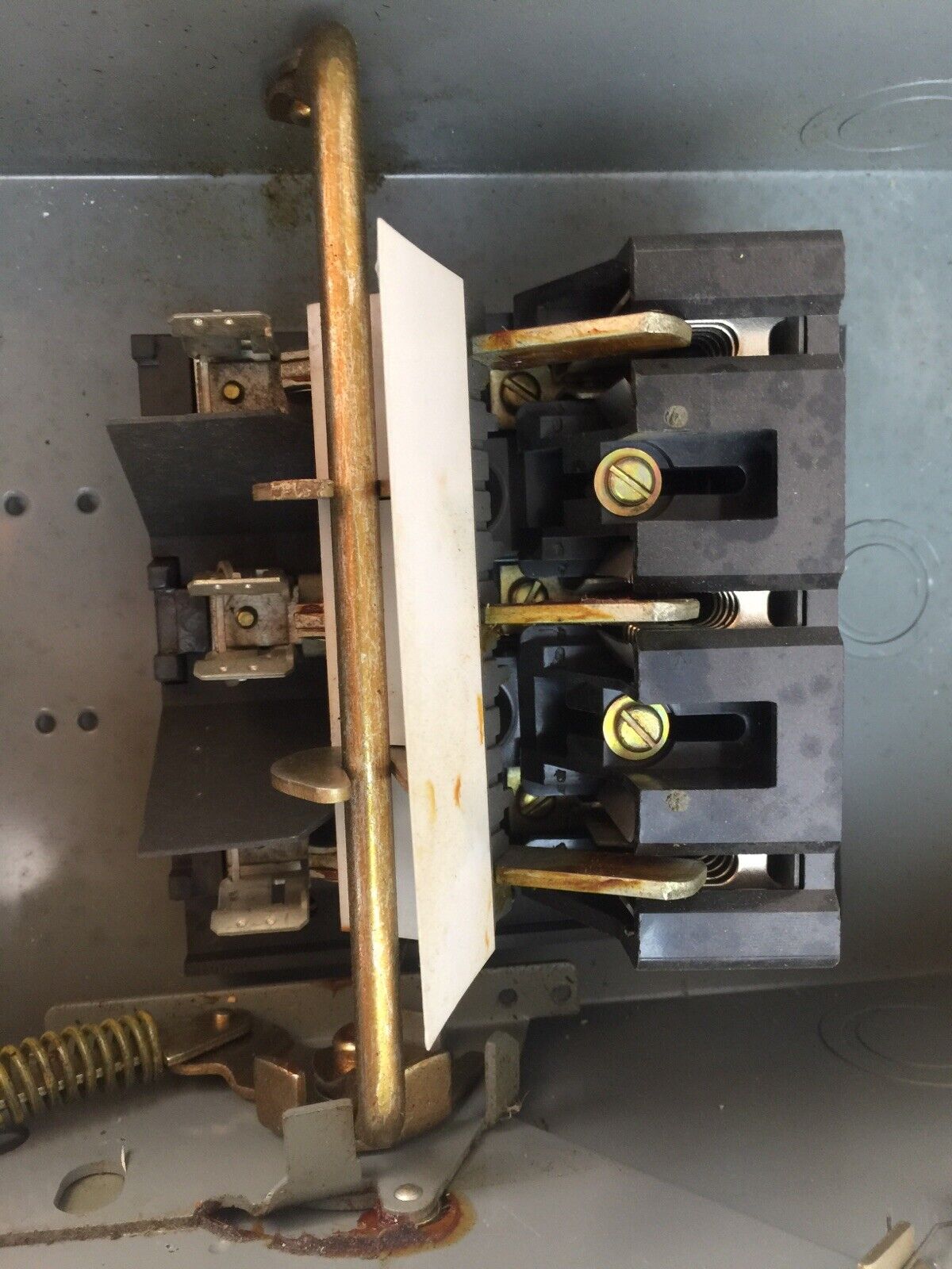 WESTINGHOUSE HFN361 FUSIBLE HD SAFETY SWITCH 600VAC 30AMP TYPE 1 ENCLOSURE 20HP