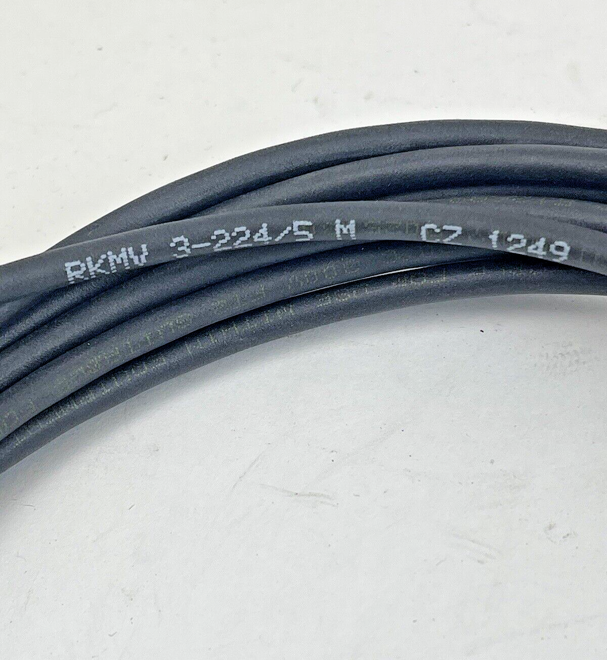 LUMBERG AUTOMATION *LOT OF 3 * - RKMV 3-224/5 M - ACTUATOR / SENSOR CABLES