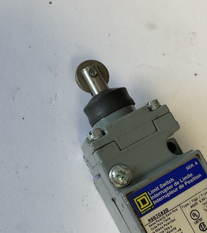SQUARE D 9007C62D LIMIT SWITCH SER.A TYPE 6P